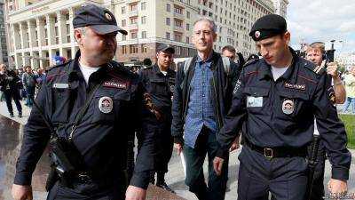 В Москве задержали британского активиста за незаконный протест в первый день ЧМ-2018