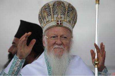 Патриарх Варфоломей сделал заявление о церкви в Украине