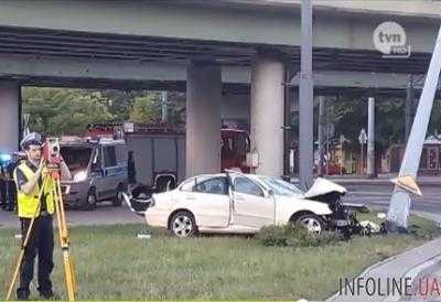 Украинец навеселе устроил ДТП в Польше