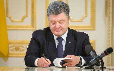 Порошенко подписал закон о трансплантации