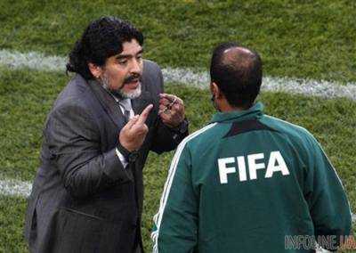 Марадона объяснил, почему ему стало плохо во время матча Аргентина-Нигерия на ЧМ