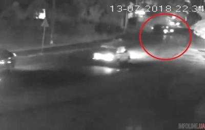 Опубликовано видео ДТП с главой Перечинской РГА, сбившего насмерть двух женщин