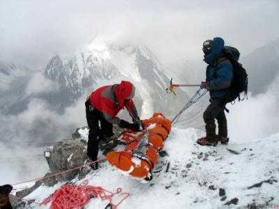 Грузинские спасатели вывезли тело украинского альпиниста из Сванетии