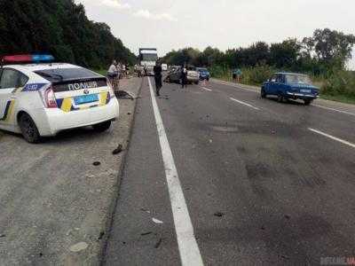 Во Львовской области двое детей и трое взрослых пострадали в ДТП