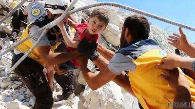 Появилось видео с места взрыва в Идлибе, где погибли 12 детей