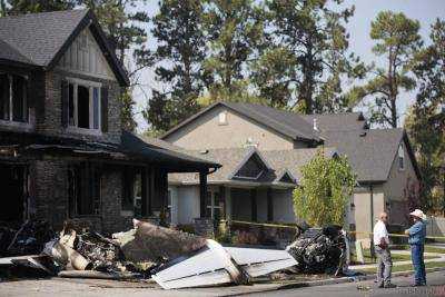 Житель США из мести жене направил самолет в собственный дом