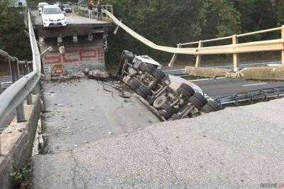 Обвал моста в Италии: десятки погибших