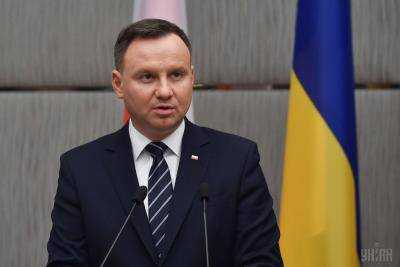 Президент Польши поздравил украинцев с Днем Независимости