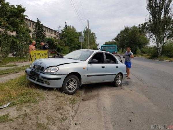 Был сильно пьян: в Днепре водитель спровоцировал аварию.Фото