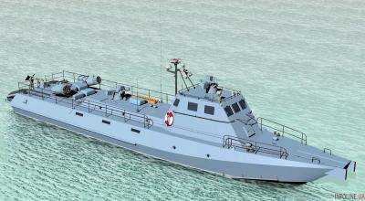 ВМС Украины вооружились еще одним десантным катером "Кентавр"