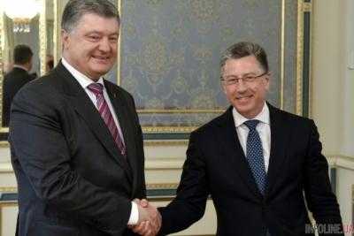 О чем Волкер говорил с Порошенко?