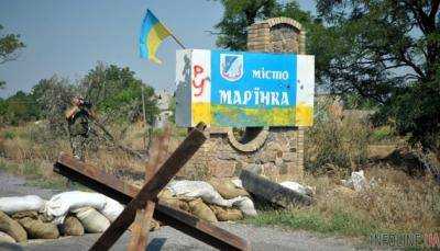 Боевики обстреляли Марьинку