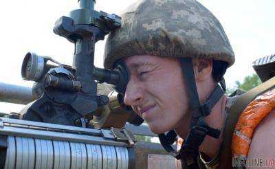 Бойцы ВСУ показали уничтожение базы боевиков с высоты птичьего полета: красочные кадры
