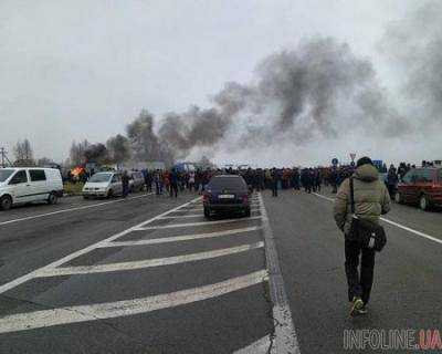 Протесты "евроблях": движение затруднено уже на 8 пунктах пропуска