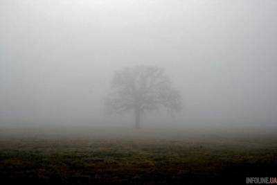 Украинцев предупредили о гололедице и тумане