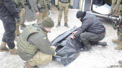 Боевики передали тело погибшего солдата, пропавшего 29 ноября