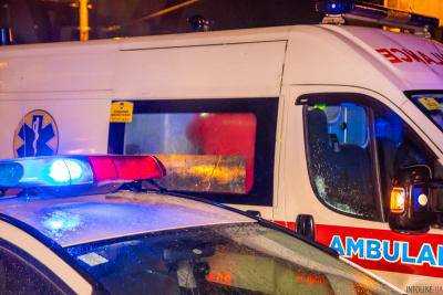 Погоня в Днепре: голый мужчина за рулем выстрелил себе в голову. Фото, видео 18+