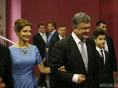 Порошенко с первой леди посетил юбилейный вечер Кравчука