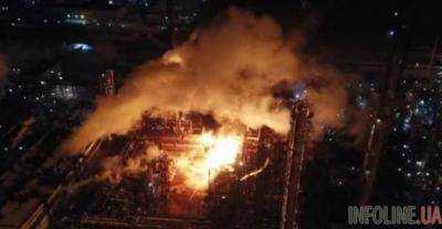 Пожар на химзаводе в Калуше не несет угрозы для людей