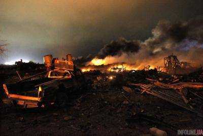 Полиция взялась за расследование пожара на химзаводе в Калуше