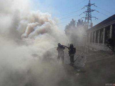 Пожар на химзаводе в Калуше потушили
