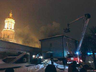 Полиция задержала подозреваемого в пожаре в Лавре