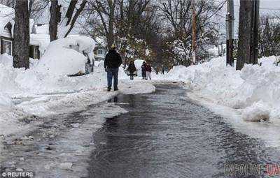"Атмосферные реки" в Калфиорнии: 2 м снега и паводки на радость фермерам
