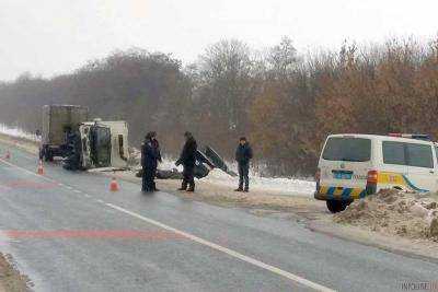 Два пенсионера погибли в ДТП в Харьковской области