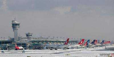 В Турции торнадо повредило самолеты в международном аэропорту