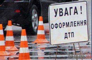 В Тернополе водитель иномарки влетел в дерево и оказался в ловушке