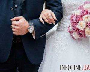 Молодята розлучилися через три хвилини після весілля