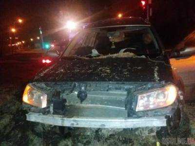 Нетрезвая автоледи попала в ДТП на автомобиле с детьми