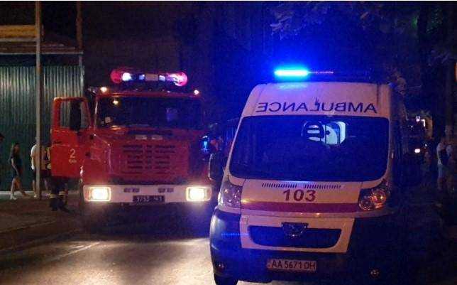 В центре Киева произошел взрыв