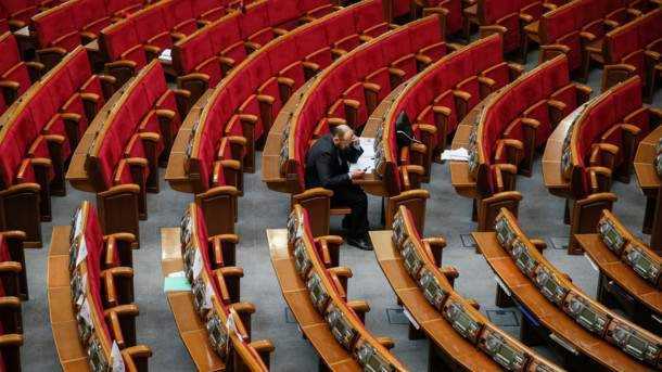 Стала известна рассадка новых депутатов в зале Рады