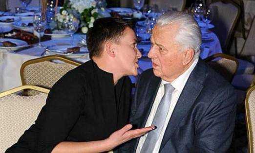 Кравчук был в шоке,во время того когда к нему прижалась Савченко