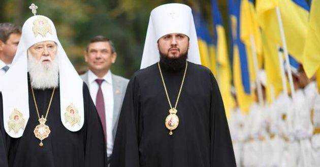 Филарет обвинил Епифания во лжи: "Спасибо, что не выгнали старика"