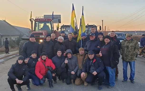 Граница Украины перекрыта противниками рынка земли