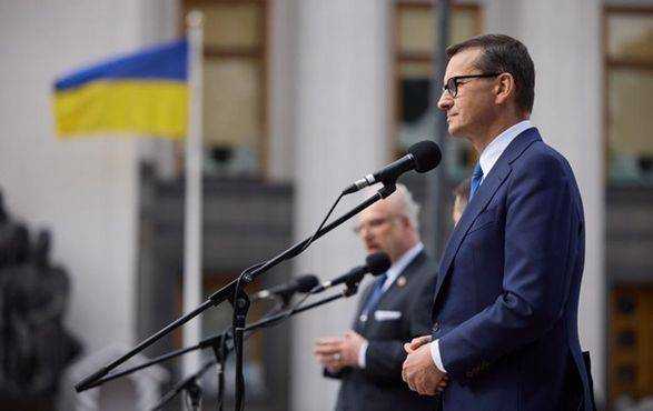 Прем'єр Польщі Моравецький: "наступний план путіна – поставити Україну на коліна через брак фінансових ресурсів"