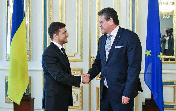 Зеленский - еврокомиссару: Украина готова идти в ЕС