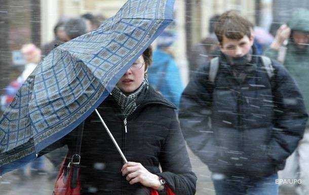 Погода на выходные: дождь с мокрым снегом