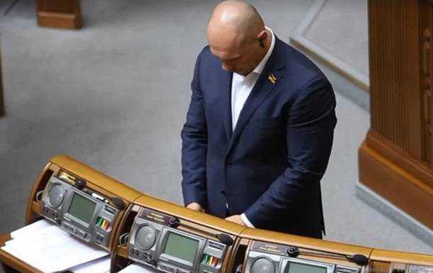 Кива переписывался с Жириновским в зале Рады