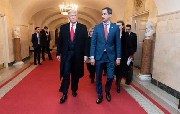 Дональд Трамп привел венесуэльского оппозиционера Гуайдо в Белый дом