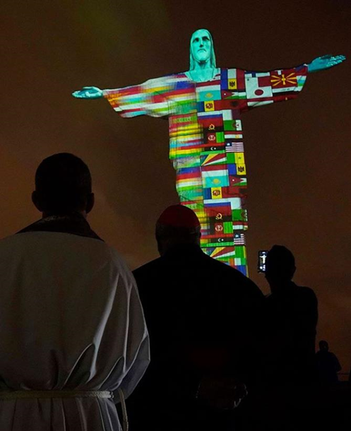 Статуя Христа, Брюс Уиллис и коронавирус