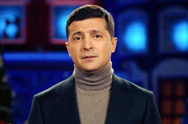 Как Зеленский поздравлял Украину с Новым годом