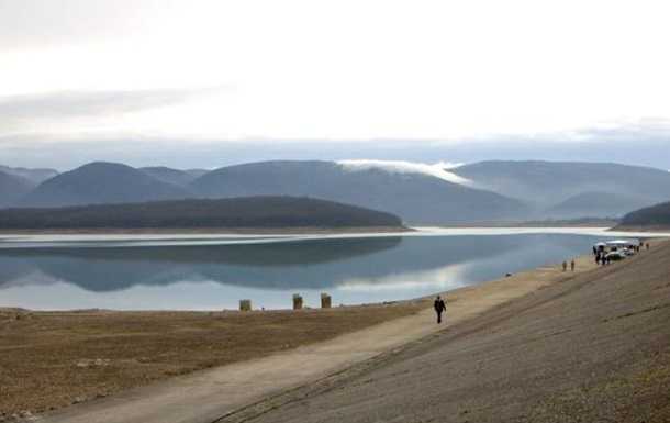 В Крыму за год в два раза обмелели водохранилища