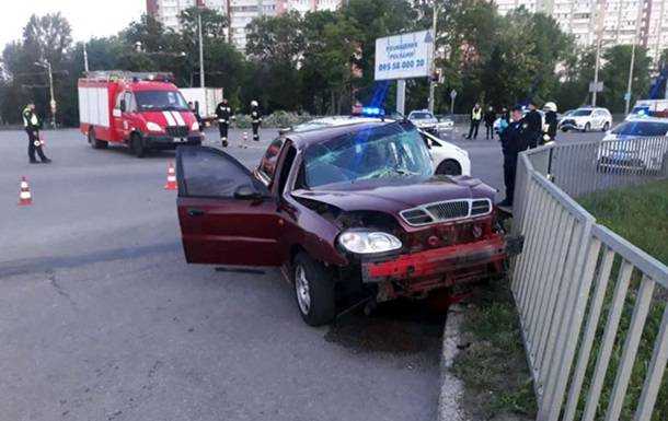 В Днепре четыре человека пострадали в ДТП