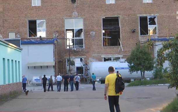 На химзаводе во Львове произошел взрыв