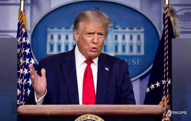 Трамп резко прервал брифинг в Белом доме и ушел