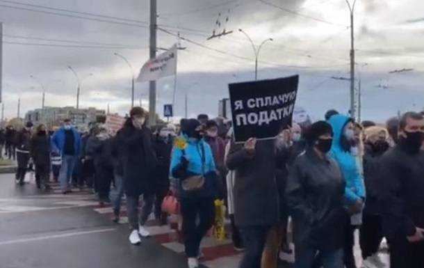 Предприниматели блокируют дороги в регионах
