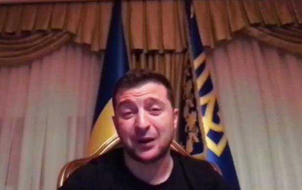 Заболевший COVID Зеленский записал первое видео